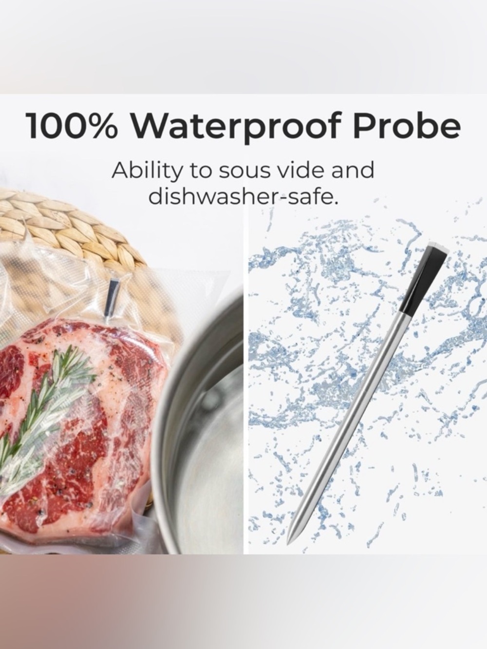 NIB MEATER Block 4 Probe Premium WiFi Smart Meat Thermometer  BBQ Oven Grill - Picture 9 of 12